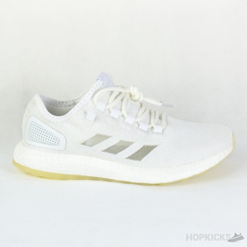 Sneakerboy X Wish X Pure Boost White [Glow In Dark] [Real Boost]